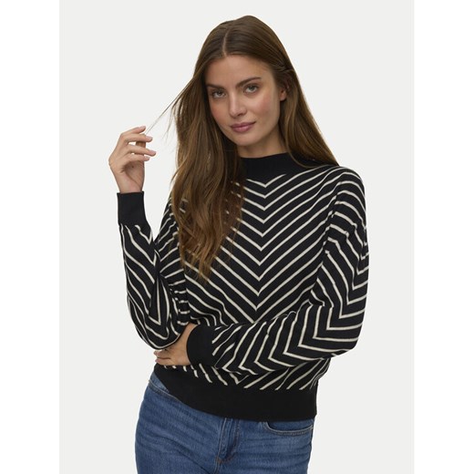 Vero Moda Sweter Capricorn 10331893 Czarny Regular Fit ze sklepu MODIVO w kategorii Swetry damskie - zdjęcie 186795401