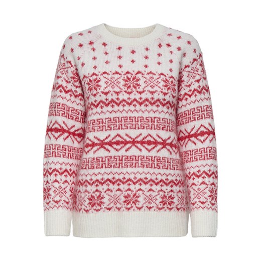 ONLY Sweter Xmas Nordic 15354824 Czerwony Regular Fit - id: 0000305441232 - marki ONLY - 186795410 ONLY Sweter Xmas Nordic 15354824 Czerwony Regular Fit ze sklepu MODIVO w kategorii Swetry damskie - zdjęcie 186795410