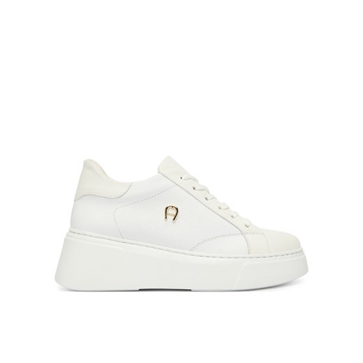 Aigner Sneakersy 1252570 Biały ze sklepu MODIVO w kategorii Buty sportowe damskie - zdjęcie 186795432