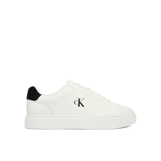 Calvin Klein Sneakersy Classic Cupsole Laceup Lth YM0YM01435 Biały ze sklepu MODIVO w kategorii Buty sportowe męskie - zdjęcie 186795444