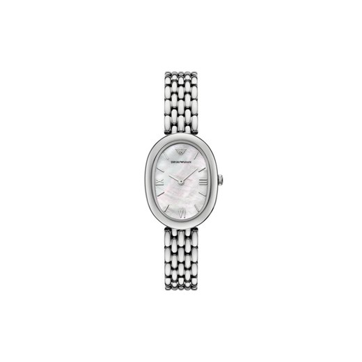 Emporio Armani Zegarek Sinfonia AR11706 Srebrny - id: 0000305866127 - marki Emporio Armani - 186795481 Emporio Armani Zegarek Sinfonia AR11706 Srebrny ze sklepu MODIVO w kategorii Zegarki - zdjęcie 186795481