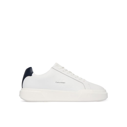 Calvin Klein Sneakersy Chunky Cupsole Laceup Lth YM0YM01344 Biały ze sklepu MODIVO w kategorii Buty sportowe męskie - zdjęcie 186795483