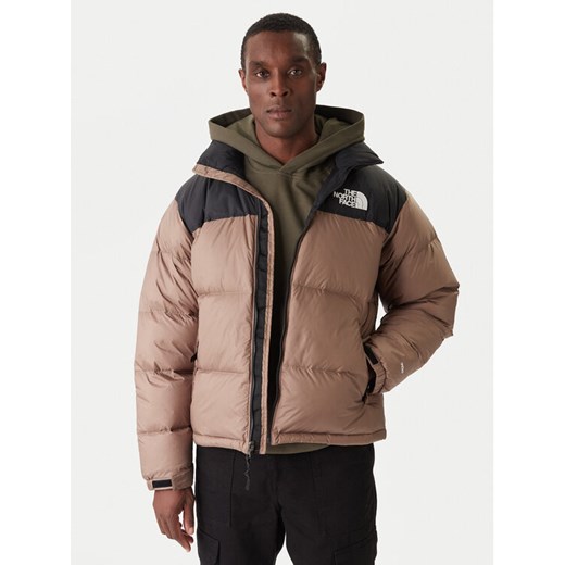 The North Face Kurtka puchowa 1996 Retro Nuptse NF0A3C8D Brązowy Loose Fit ze sklepu MODIVO w kategorii Kurtki męskie - zdjęcie 186795542