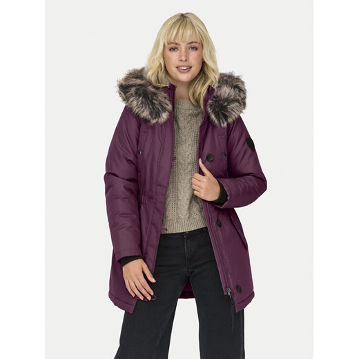 ONLY Parka Iris 15304625 Różowy Regular Fit ze sklepu MODIVO w kategorii Parki damskie - zdjęcie 186795543