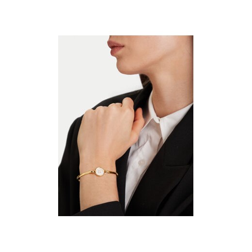 Marc Jacobs Bransoletka The Button Hinge Bracelet 2R4JBR001J34 Złoty Marc Jacobs 00 MODIVO
