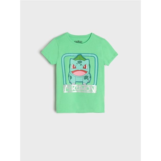Sinsay - Koszulka Pokémon - zielony ze sklepu Sinsay w kategorii T-shirty chłopięce - zdjęcie 186799271