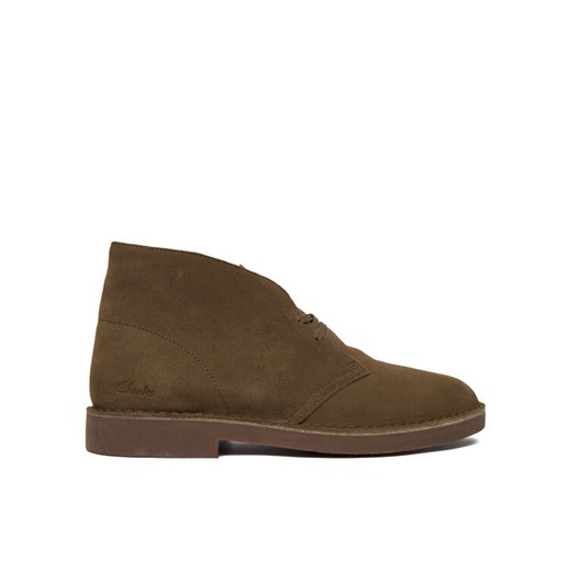Trzewiki Clarks Desert Bt Evo 26183838 Khaki - id: 0000305417886 - marki Clarks - 186799412 Trzewiki Clarks Desert Bt Evo 26183838 Khaki ze sklepu eobuwie.pl w kategorii Buty zimowe męskie - zdjęcie 186799412