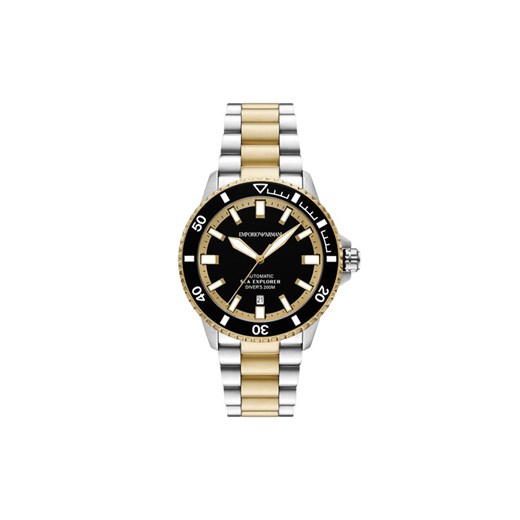 Zegarek Emporio Armani Sea Explorer AR60089 Srebrny ze sklepu eobuwie.pl w kategorii Zegarki - zdjęcie 186799433