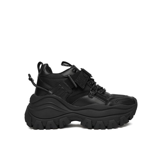 Sneakersy Buffalo Lola lace Up Com Lo 1636503 Czarny ze sklepu eobuwie.pl w kategorii Buty sportowe damskie - zdjęcie 186799442