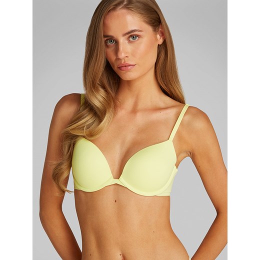 Calvin Klein Biustonosz damski na fiszbinach Kobiety Sztuczne włókno cytrynowy Calvin Klein 80C wyprzedaż vangraaf