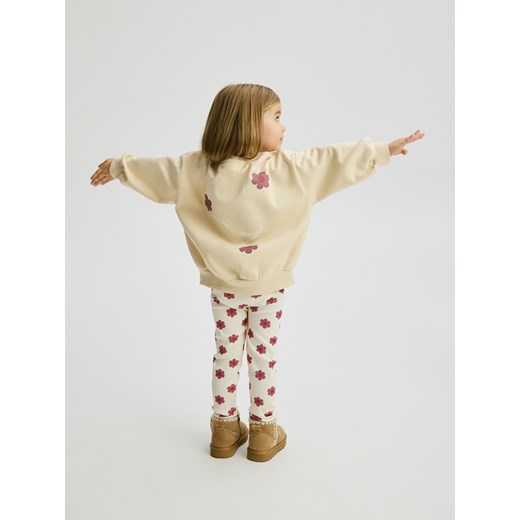 Reserved - Bawełniany komplet z aplikacją - wielobarwny ze sklepu Reserved w kategorii Komplety dziewczęce - zdjęcie 186800914