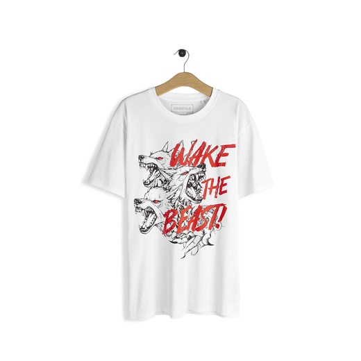 GATE Bawełniana koszulka z nadrukiem S ze sklepu gateshop w kategorii T-shirty męskie - zdjęcie 186801163