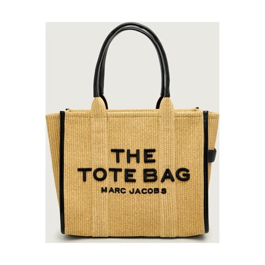 Marc Jacobs Shopperka THE LARGE TOTE | z dodatkiem skóry ze sklepu Gomez Fashion Store w kategorii Torby Shopper bag - zdjęcie 186801432