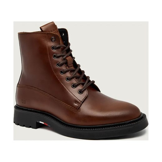 Tommy Hilfiger Skórzane buty wysokie ze sklepu Gomez Fashion Store w kategorii Buty zimowe męskie - zdjęcie 186801440