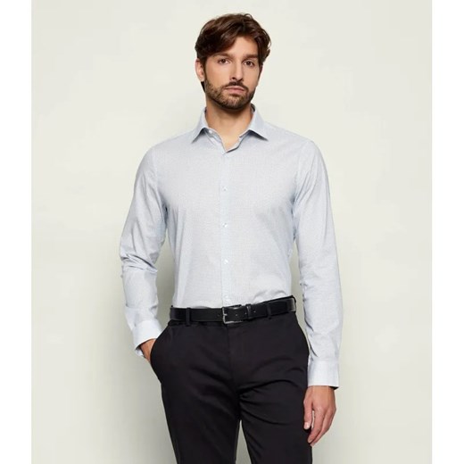 Calvin Klein Koszula | Slim Fit | stretch - id: CK261M000027F18 - marki Calvin Klein - 186801524 Calvin Klein Koszula | Slim Fit | stretch ze sklepu Gomez Fashion Store w kategorii Koszule męskie - zdjęcie 186801524