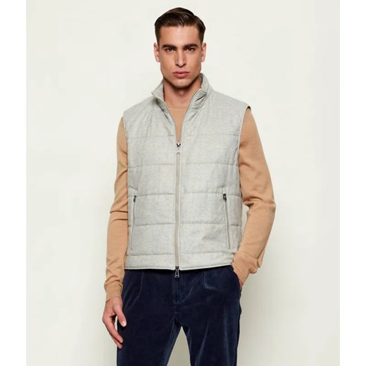 Windsor Wełniany bezrękawnik Erice3 | Regular Fit | z dodatkiem kaszmiru - id: WR255M000006040 - marki Windsor. - 186801533 Windsor Wełniany bezrękawnik Erice3 | Regular Fit | z dodatkiem kaszmiru ze sklepu Gomez Fashion Store w kategorii Kamizelki męskie - zdjęcie 186801533