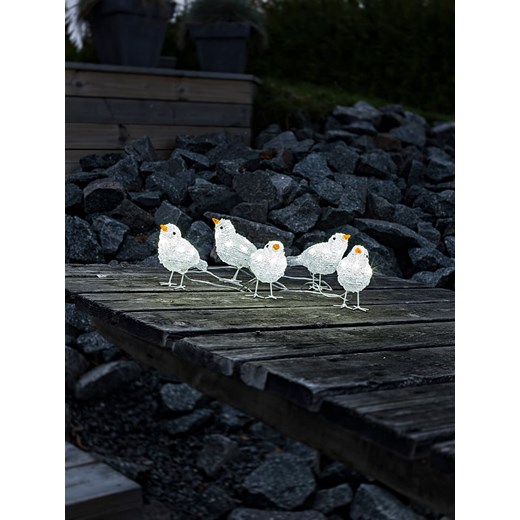 Konstsmide Girlanda LED w kolorze białym - wys. 10 cm Konstsmide onesize Limango Polska promocja
