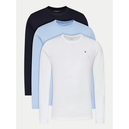 Tommy Hilfiger Komplet 3 longsleeve UM0UM03378 Kolorowy Regular Fit Tommy Hilfiger XXL MODIVO