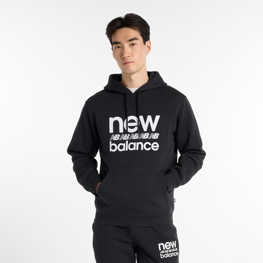Bluza męska New Balance MT51941BK – czarna ze sklepu New Balance Poland w kategorii Bluzy męskie - zdjęcie 186804174