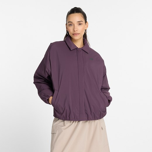 Kurtka damska New Balance WJ43506PLN – fioletowa ze sklepu New Balance Poland w kategorii Kurtki damskie - zdjęcie 186804180