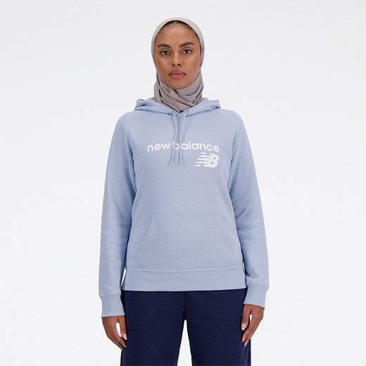 Bluza damska New Balance WT03810LAY – fioletowa ze sklepu New Balance Poland w kategorii Bluzy damskie - zdjęcie 186804250