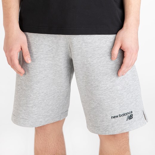 Spodenki męskie New Balance MS11903AG – szare ze sklepu New Balance Poland w kategorii Spodenki męskie - zdjęcie 186804452