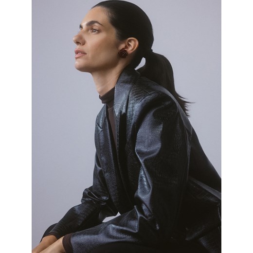 Reserved - Kolczyki z koralikami - bordowy ze sklepu Reserved w kategorii Kolczyki - zdjęcie 186804632