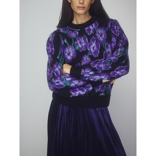 Reserved - Wzorzysty sweter - wielobarwny - id: 572GC-MLC - marki Reserved - 186804723 Reserved - Wzorzysty sweter - wielobarwny ze sklepu Reserved w kategorii Swetry damskie - zdjęcie 186804723