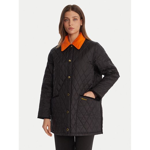 Barbour Kurtka przejściowa Liddesdale LQU1852BK12 Czarny Regular Fit ze sklepu MODIVO w kategorii Kurtki damskie - zdjęcie 186806314