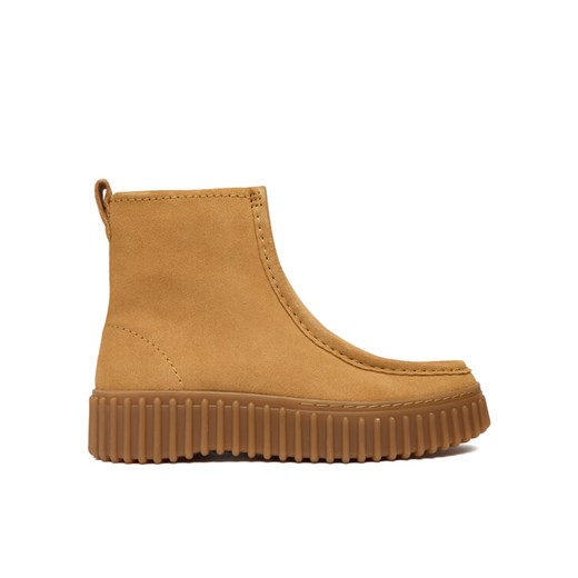 Clarks Botki Torhill Cozy 26182911 Brązowy - id: 0000305418166 - marki Clarks - 186806321 Clarks Botki Torhill Cozy 26182911 Brązowy ze sklepu MODIVO w kategorii Botki - zdjęcie 186806321