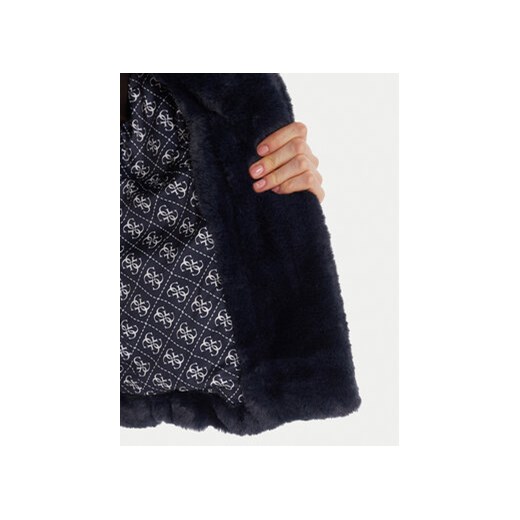 Guess Futro W0BL0N WDCH0 Granatowy Regular Fit Guess L MODIVO