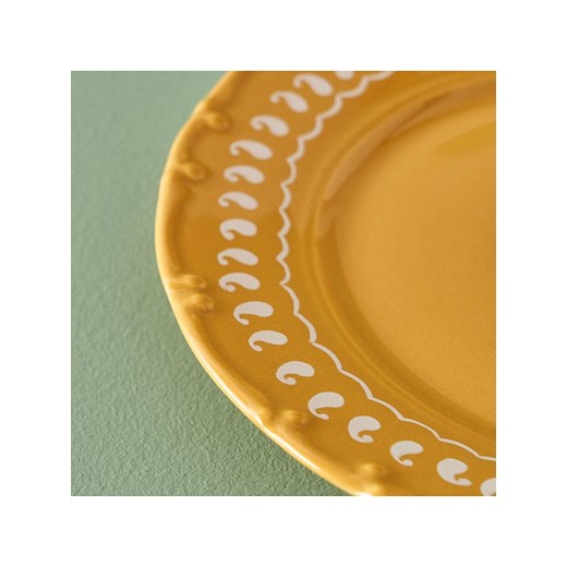 BELLA MAISON Talerze śniadaniowe (4 szt.) w kolorze żółtym - Ø 19 cm Bella Maison onesize okazyjna cena Limango Polska