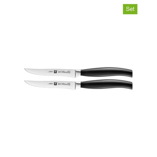 Zwilling Noże (2 szt.) &quot;Five Star&quot; w kolorze czarnym do steków Zwilling onesize Limango Polska wyprzedaż