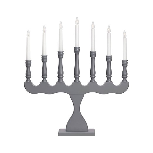 Marksljöd Lampa adwentowa "Svaneholm" w kolorze szarym - 51 x 58 cm - id: 17823978 - marki Marksljöd - 186808820 Marksljöd Lampa adwentowa "Svaneholm" w kolorze szarym - 51 x 58 cm ze sklepu Limango Polska w kategorii Dekoracje bożonarodzeniowe - zdjęcie 186808820