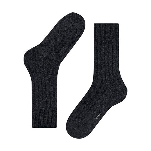 ESPRIT Skarpety &quot;Hygge&quot; w kolorze czarnym Esprit 43-46 wyprzedaż Limango Polska
