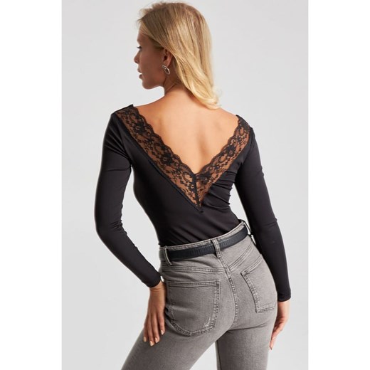 trendyol Koszulka w kolorze czarnym Trendyol S wyprzedaż Limango Polska