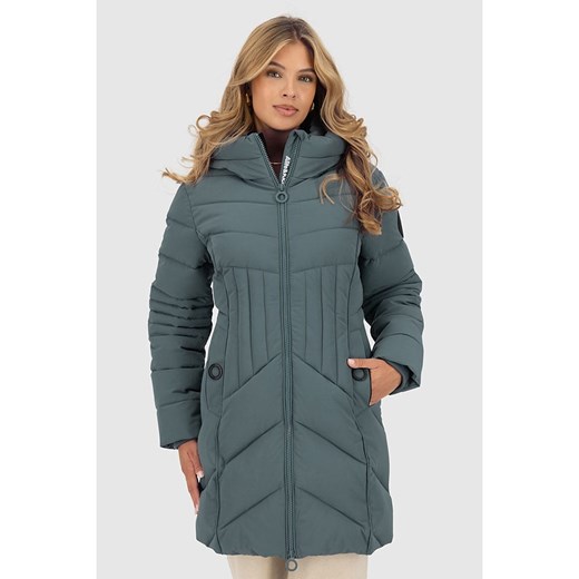 alife and kickin Kurtka zimowa &quot;PriscillaAK&quot; w kolorze szaroniebieskim ze sklepu Limango Polska w kategorii Kurtki damskie - zdjęcie 186809771