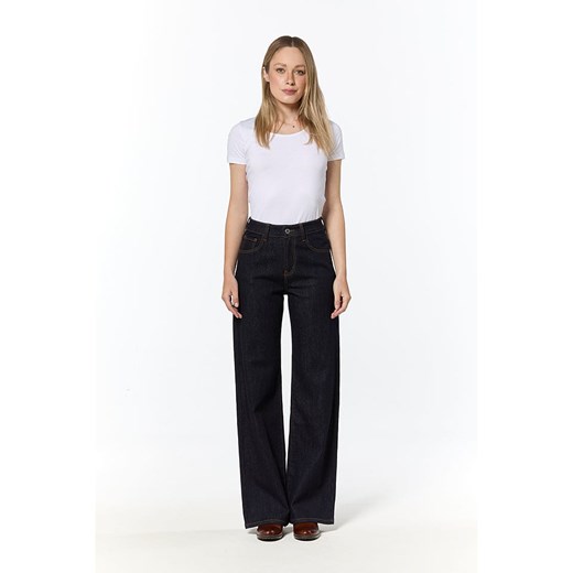 Tamba Dżinsy - Flared fit - w kolorze czarnym Tamba 38 Limango Polska okazyjna cena