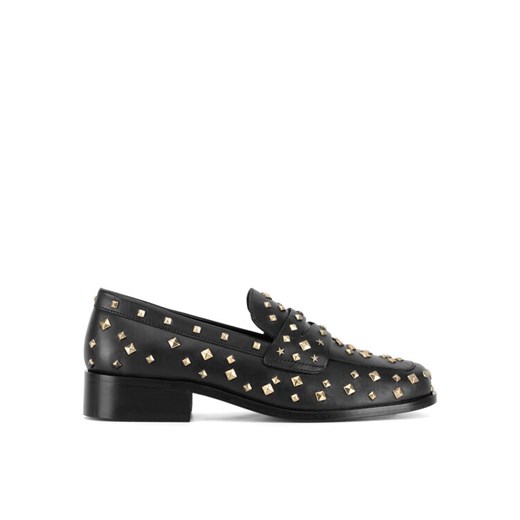 Loafersy Eva Minge AMINA-115985 Czarny ze sklepu eobuwie.pl w kategorii Lordsy damskie - zdjęcie 186809930