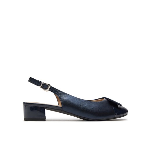 Czółenka Caprice 9-29502-42 Granatowy ze sklepu eobuwie.pl w kategorii Sandały damskie - zdjęcie 186809953
