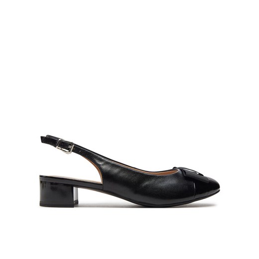 Czółenka Caprice 9-29502-42 Czarny ze sklepu eobuwie.pl w kategorii Sandały damskie - zdjęcie 186810002