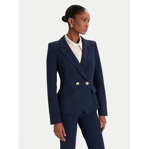 Rinascimento Marynarka CFC0126221003 Granatowy Slim Fit ze sklepu MODIVO w kategorii Marynarki damskie - zdjęcie 186811072