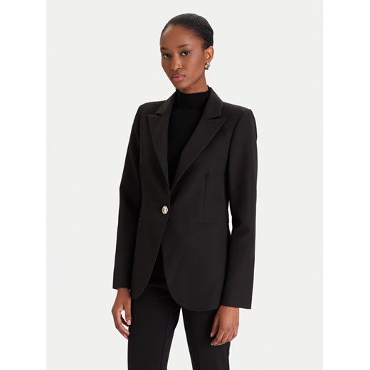Rinascimento Marynarka CFC0126224003 Czarny Regular Fit - id: 0000305802460 - marki Rinascimento - 186811103 Rinascimento Marynarka CFC0126224003 Czarny Regular Fit ze sklepu MODIVO w kategorii Marynarki damskie - zdjęcie 186811103