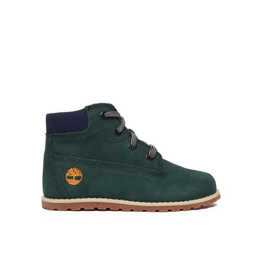 Timberland Trzewiki Pokey Pine Mid Lace Up TB0A292EEY01 Zielony - id: 0000305584465 - marki Timberland - 186811110 Timberland Trzewiki Pokey Pine Mid Lace Up TB0A292EEY01 Zielony ze sklepu MODIVO w kategorii Buty zimowe dziecięce - zdjęcie 186811110