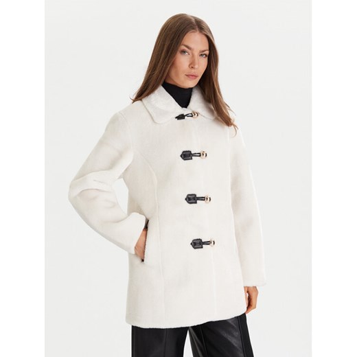 Morgan Kożuch 252-GSIXTY Beżowy Loose Fit ze sklepu MODIVO w kategorii Kożuchy - zdjęcie 186812901