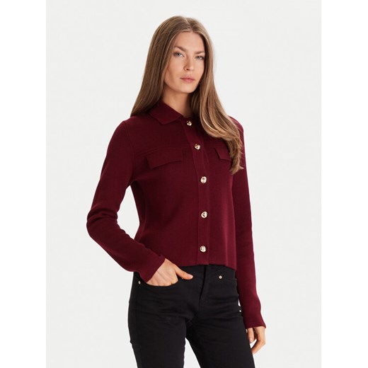 Morgan Kardigan 252-MIMDIE Bordowy Regular Fit ze sklepu MODIVO w kategorii Swetry damskie - zdjęcie 186812910