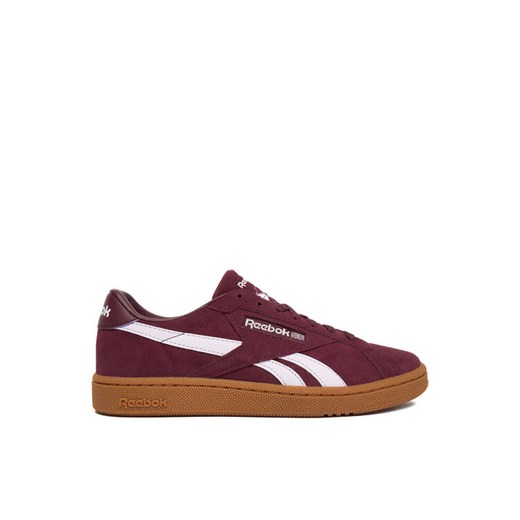 Reebok Sneakersy EO-CLUB C GROUNDS UK 100229523 Bordowy ze sklepu MODIVO w kategorii Buty sportowe damskie - zdjęcie 186812923