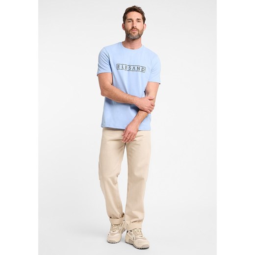 ELBSAND Koszulka &quot;Finn&quot; w kolorze błękitnym ze sklepu Limango Polska w kategorii T-shirty męskie - zdjęcie 186813444