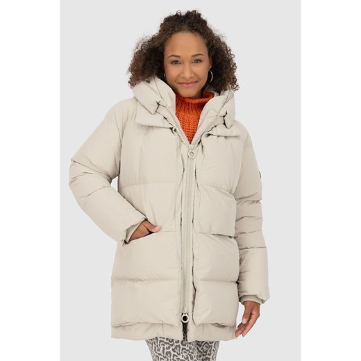 alife and kickin Kurtka zimowa &quot;LykkeAK&quot; w kolorze kremowym Alife And Kickin S wyprzedaż Limango Polska