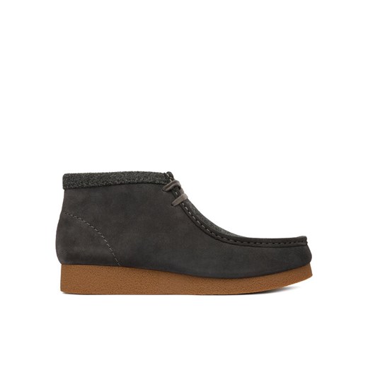 Trzewiki Clarks WallabeeEVO BT 26183994 Szary - id: 0000305417923 - marki Clarks - 186814130 Trzewiki Clarks WallabeeEVO BT 26183994 Szary ze sklepu eobuwie.pl w kategorii Buty zimowe męskie - zdjęcie 186814130